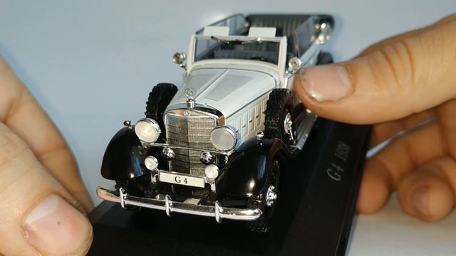 Mercedes-Benz G4, Deagostini,1:43. смотреть онлайн