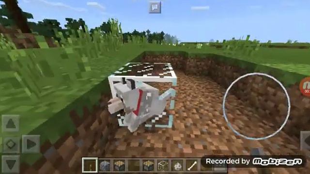 Собака в стекле Minecraft смотреть онлайн