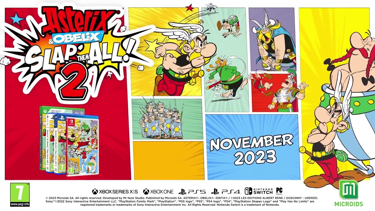 новые игры psp xbox - Asterix & Obelix Slap Them All 2 смотреть онлайн