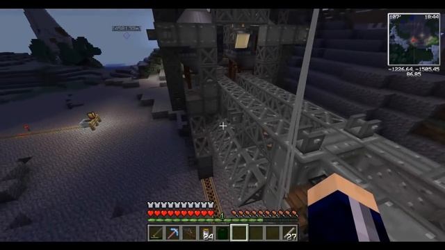 Экскаватор Immersive Engineering / Minecraft выживание на сервере с модами (как сделать экскаватор) смотреть онлайн