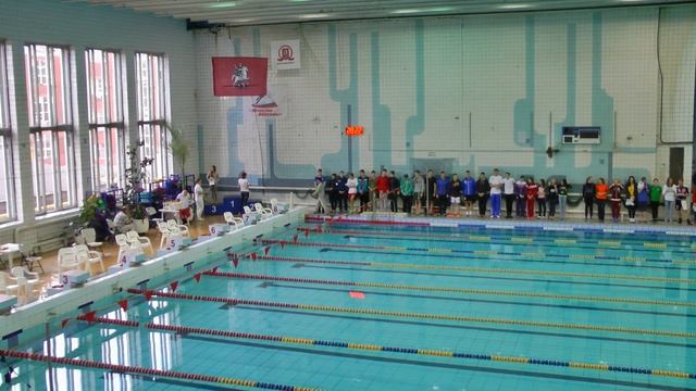 2015-11-03 СШ-4, Плавание, Первенство г Москвы по плаванию 50м, НАГРАЖДЕНИЕ 100 Кроль, Гостева смотреть онлайн