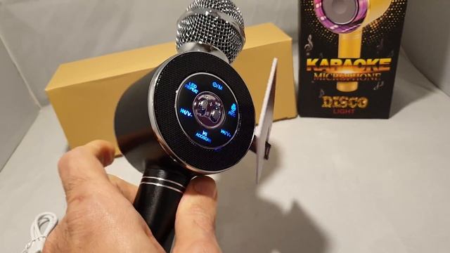 Караоке микрофон бумбокс WSTER WS-668 Оригинал. Формат 4k смотреть онлайн