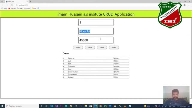 ReactJS Tutorial in hindi | 16 | React JS MySQL CRUD Application [Part 2 of 2] | iHi смотреть онлайн