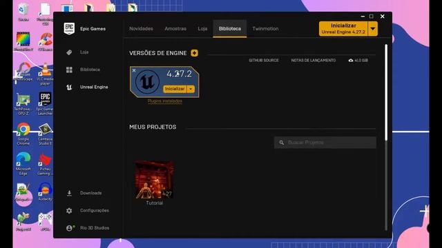 COMO BAIXAR E INSTALAR A UNREAL ENGINE 4 E 5 (2022) смотреть онлайн
