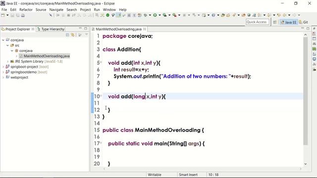 Method Overloading in Java || Explanation in Telugu смотреть онлайн