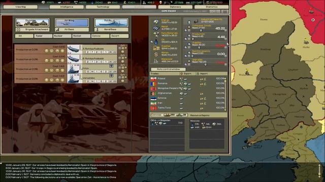 TKR: Darkest Hour: Hearts of Iron Full USSR Part 9 War with Japan in 1937 смотреть онлайн