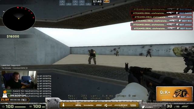 Тренируйся как профессионал:Olofmeister.How training Olofmeister CS:GO смотреть онлайн