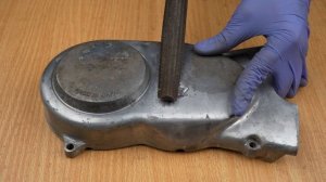 Полная реставрация разрушенного классического мотоцикла 40-летней давности