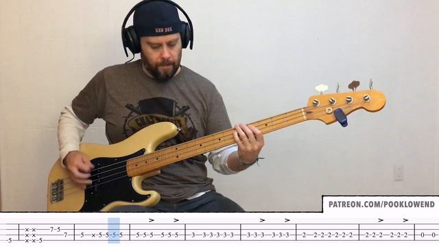 Breakdown Bass Tabs Cover - Guns 'n Roses [PLAYALONG]