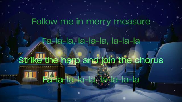 Karaoke Low Tone // Christmas Carols ~ Deck The Halls