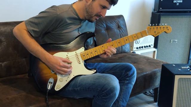 Tone King Gremlin With Fender Hardtail Stratocaster смотреть онлайн