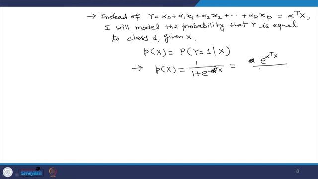 Lecture 24 : Logistic Regression-I смотреть онлайн