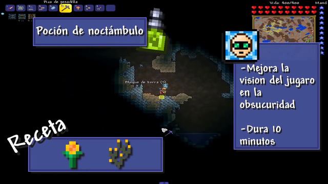 TODO SOBRE LAS POCIONES EN TERRARIA 1.4.1- (guía de pociones de terraria) смотреть онлайн