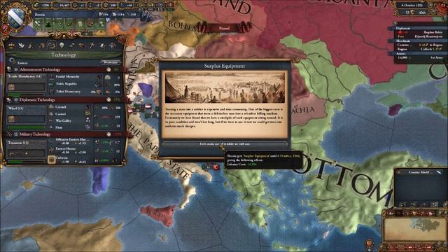 EUROPA UNIVERSALIS IV: Art of War: BOSNIA 21: "Tensions and Economic Mistakes" смотреть онлайн