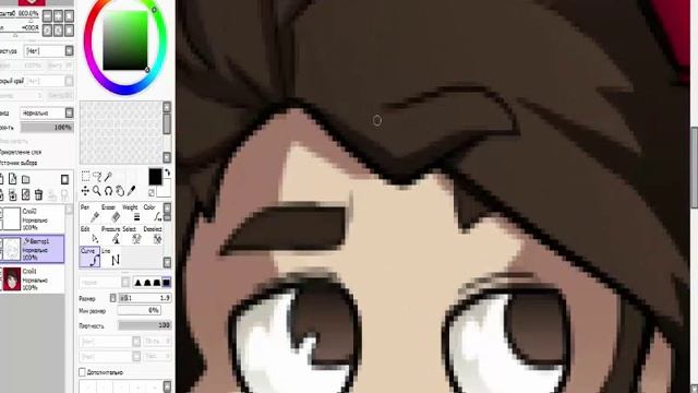 |PaintTool SAI|#1 Как можно нарисовать арт смотреть онлайн