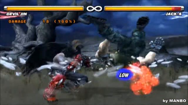 [PS2] Tekken 5 / BOUND CHEAT COMBO смотреть онлайн