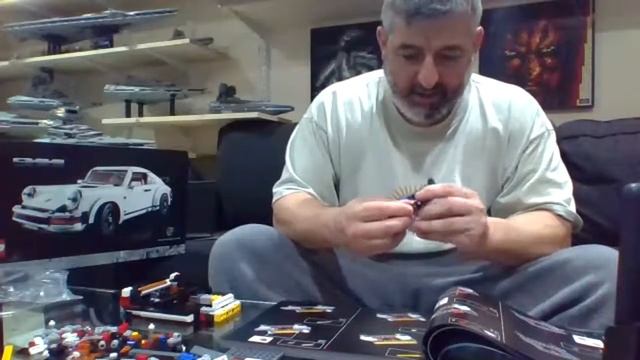 Lego Porsche 10295 Live Build смотреть онлайн