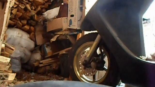 Неудачная заводка скутера Хонда. смотреть онлайн