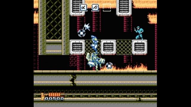 Dendy (Famicom,Nintendo,Nes) 8-bit Tokkyuu Shirei-Solbrain Area F Burning City