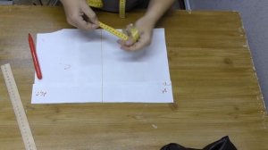 Построение  рукава к платью  по пройме.