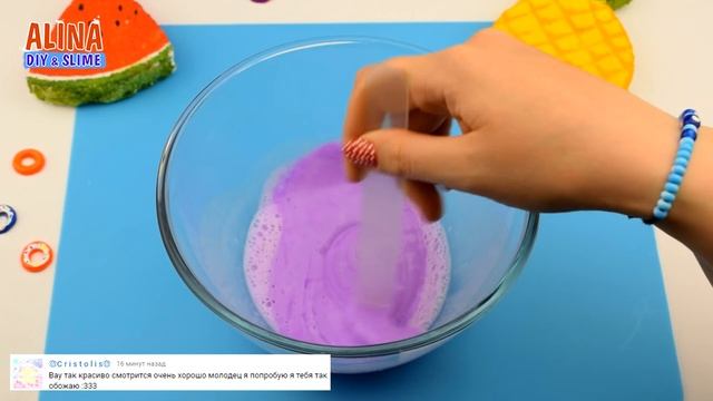 Как сделать ЦОКАЮЩИЙ и ХРУСТЯЩИЙ СЛАЙМ как в Инстаграм / Проверка рецепта цокающего и хрустящего сл смотреть онлайн
