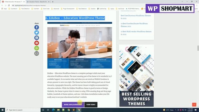 Top 10 Education WordPress Themes | Best Selling Education WordPress Themes | Wpshopmart смотреть онлайн