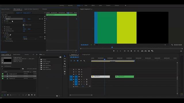 Create Scrolling Images In Adobe Premiere Pro