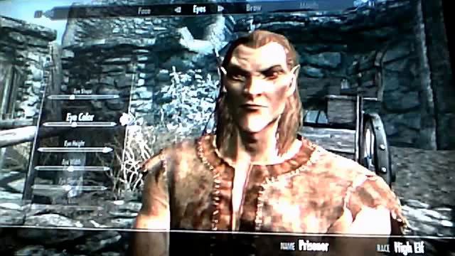 Skyrim: Best looking High elf смотреть онлайн