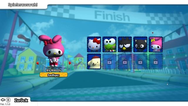 Lets play Hello Kitty and Sanrio Friends Racing Part 1 [Tuniermodus mal anders] смотреть онлайн