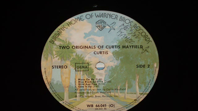 CURTIS  MAYFIELD  -  Wild And Free