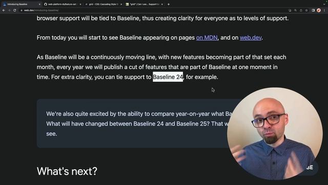 Baseline: A NEW Way To Think About Browser Support смотреть онлайн