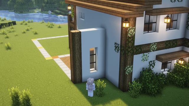 [Minecraft] 🌲🌿 Aesthetic Cottagecore House Tutorial / Mizuno's 16 Craft Resource Pack