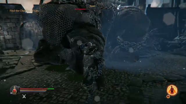 Lords of the Fallen - Beast boss fight (NG++) смотреть онлайн