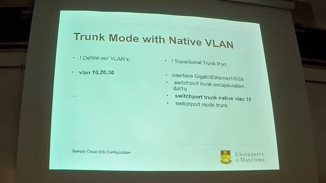 MUUG 1710 - VLAN Theory and Implementation смотреть онлайн