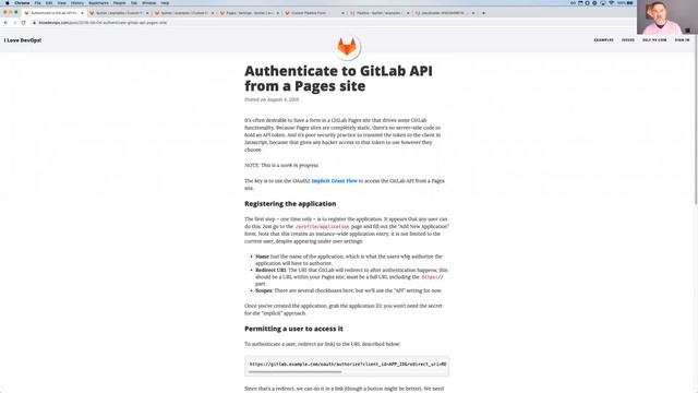 Custom Pipeline Form for GitLab CI/CD inside a GitLab Pages site смотреть онлайн