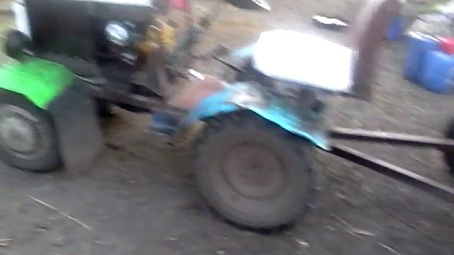 Самодельный минитрактор смотреть онлайн