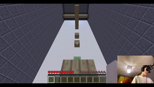 Я прохожу паркур карту в Minecraft 1.12.2