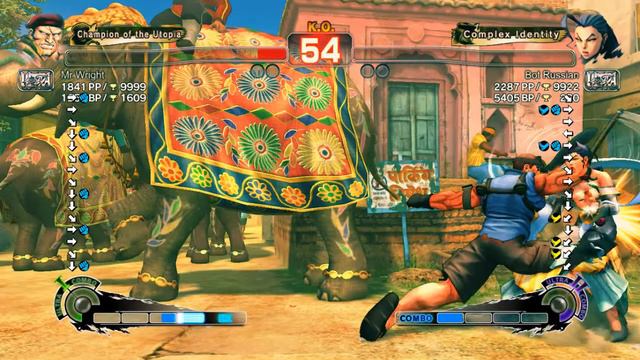Ultra Street Fighter IV battle: Mr.Wright(Rolento) vs Bot Russian(Rose) смотреть онлайн