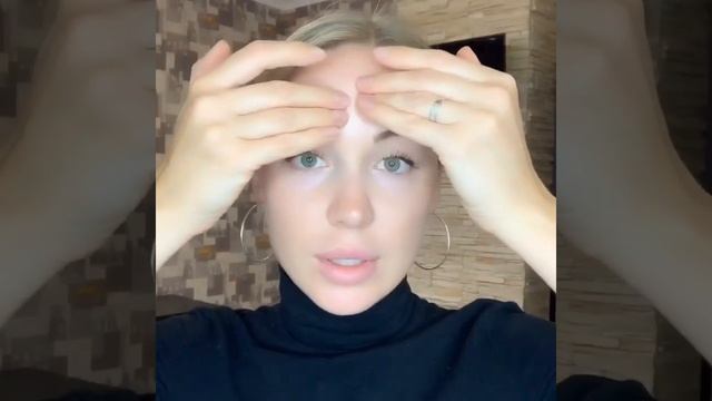 Стираем морщины лба.Массаж лица смотреть онлайн