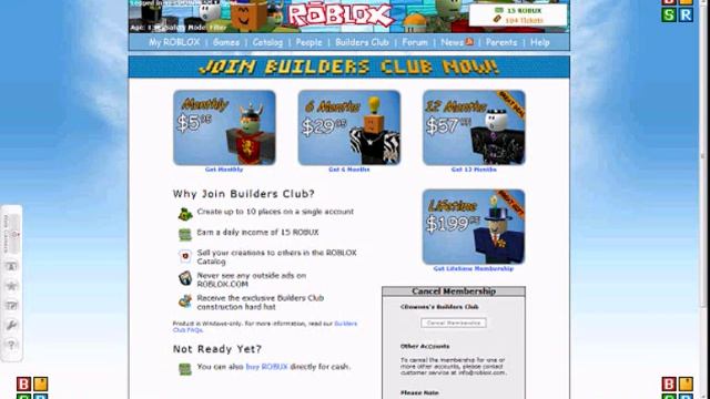 ON ROBLOX BUILDERS CLUB ROBLOX MEMBERSHIP IS WORTH IT ; смотреть онлайн