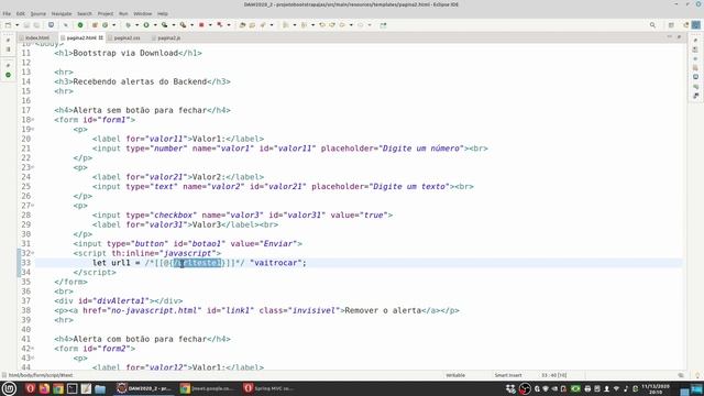 Desenvolvimento de Aplicações Web 2 13/11/2020 6a смотреть онлайн