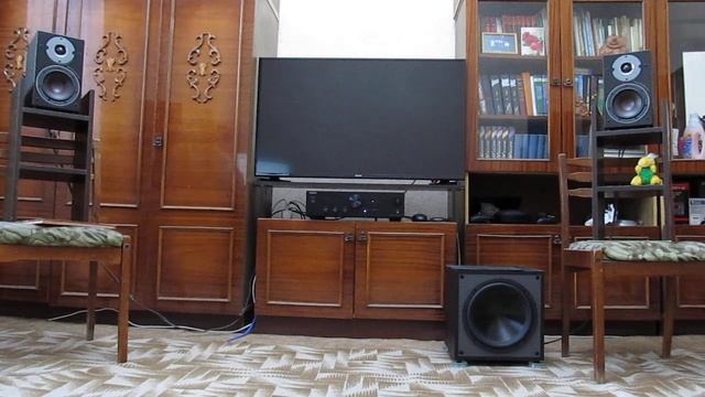 Vocal On Creative AE-9 + Onkyo A-9110 + Dali Oberon 1 + Subwoofer Monitor Audio Monitor MRW-10