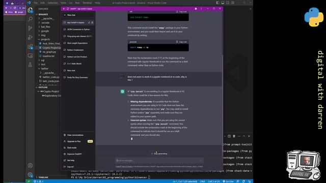 pip install jupyter notebook смотреть онлайн