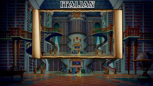 Beauty and the Beast - Library Scene - One Line Multilanguage смотреть онлайн