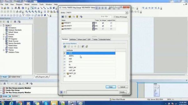 09. ERWin Data Modeler Tool Tutorial - Indexing
