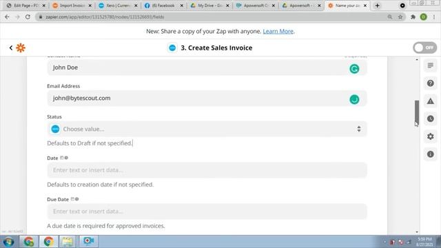 Import PDF Invoice into Xero using PDF.co and Zapier смотреть онлайн