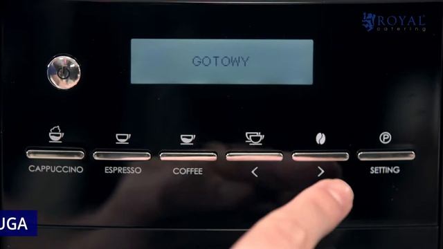 Automatyczny ekspres do kawy Royal Catering RC-FACM | Prezentacja produktu смотреть онлайн