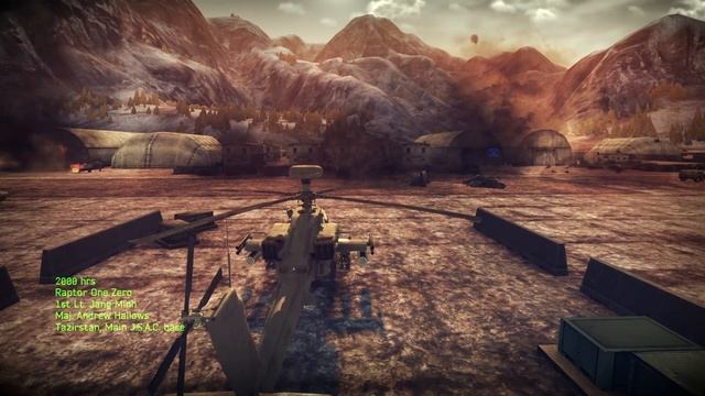 Apache: Air Assault - начало игры смотреть онлайн