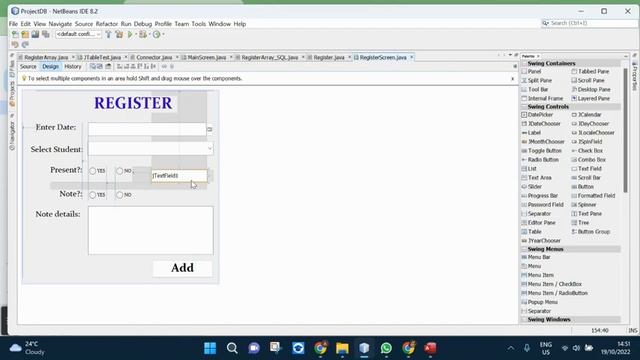 Netbeans Java Application : Array class(what and how) смотреть онлайн