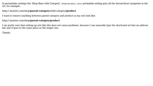 Wordpress: How to remove the sub-category from Woocommerce product URL? смотреть онлайн